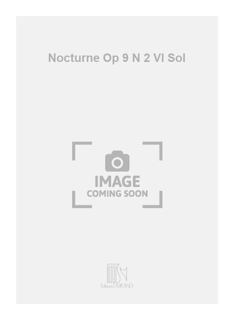 Nocturne Op 9 N 2 Vl Sol